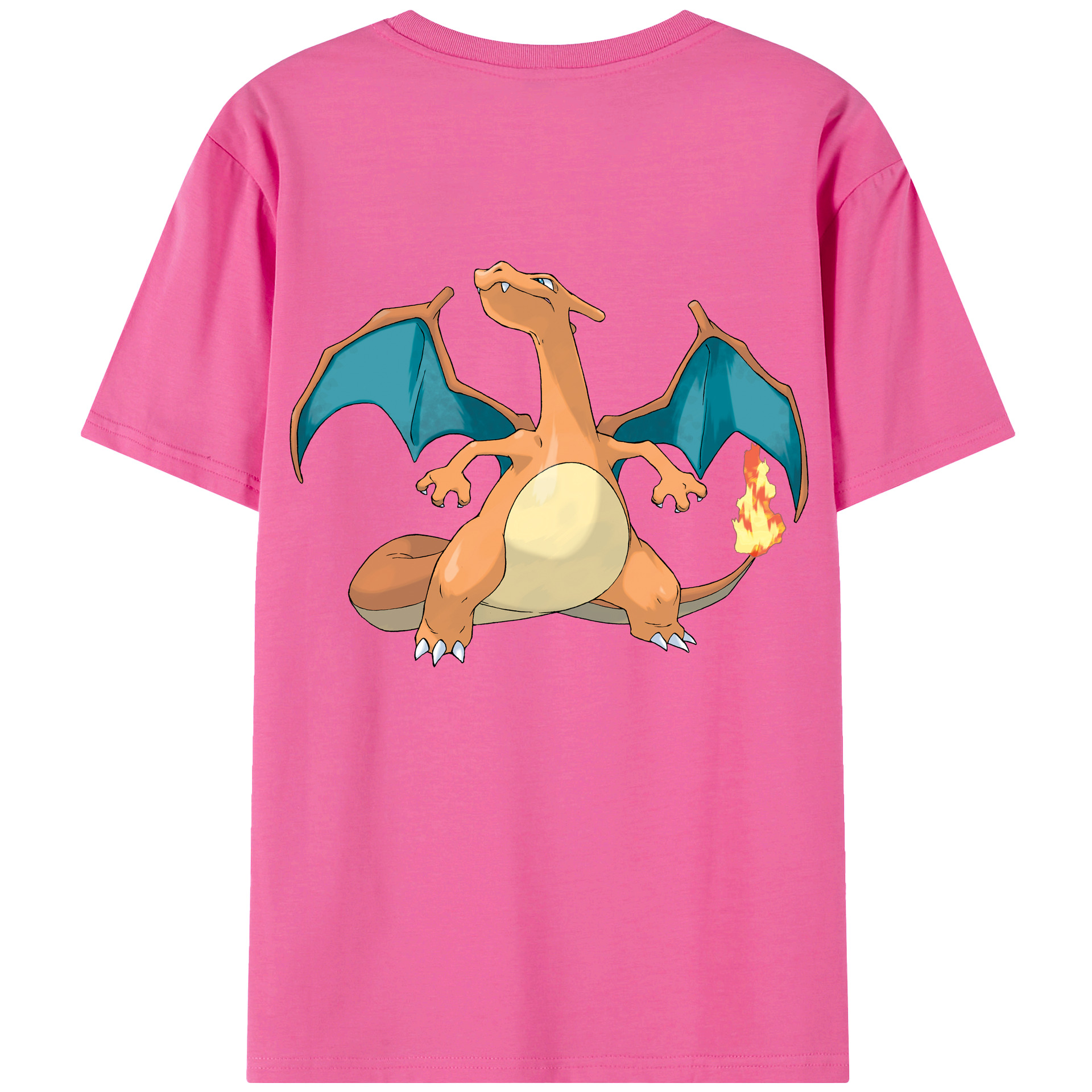 （画像用） ポケットモンスター Pokémon レディース半袖Tシャツ(バックプリント)